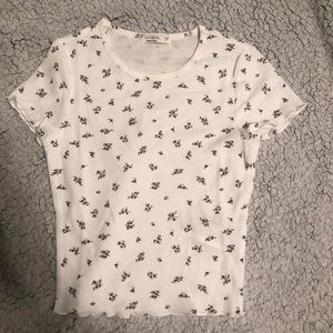 floral short sleeve thermal